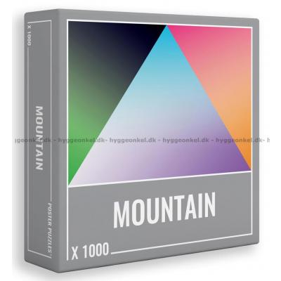 Färgglada berg, 1000 bitar