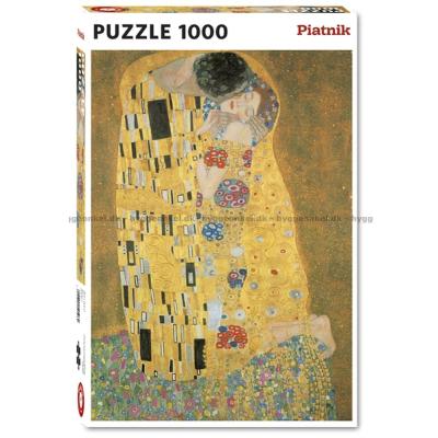 Gustav Klimt: Kyssen - Konst, 1000 bitar