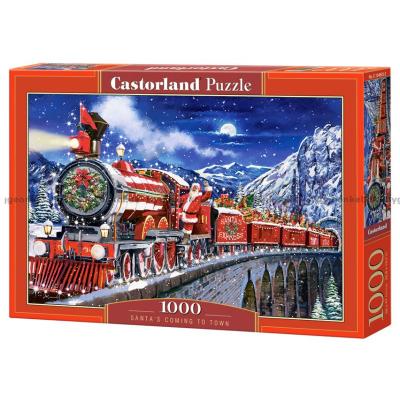 Jultomtens tåg, 1000 bitar