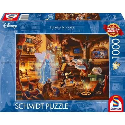 Disney: Kinkade - Pinocchio, 1000 bitar