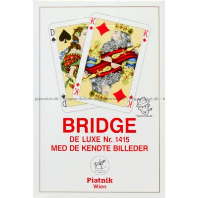Spelkort Bridge - Röda
