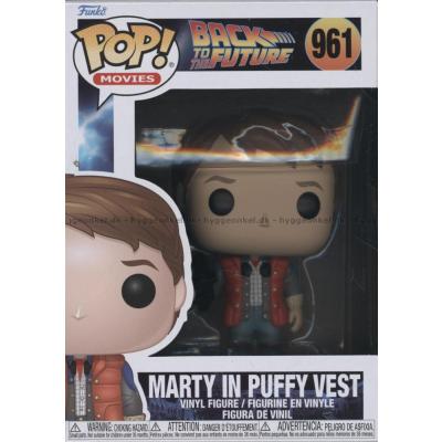 Bild av Funko Pop! Back to the Future - Marty in Puffy Vest  #961