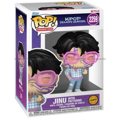Bild av Funko Pop! Kpop Demon Hunters - Jinu (Limited Edition: Chase Version) #2259 sett ovanifrån