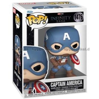 Bild av Funko Pop! Marvel (Infinity Saga) - Captain America #1476 sett ovanifrån