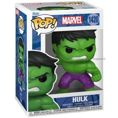 Bild av Funko Pop! Marvel - Hulk #1420 sett ovanifrån