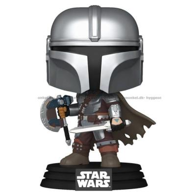 Bild av Funko Pop! Star Wars: The Mandalorian and Grogu - The Mandalorian (Dual Wield) #844