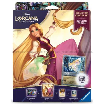 Bild av Disney Lorcana: Rapunzel (Set 13) - Collection Starter sett uppifrån