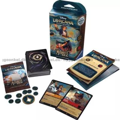 Bild av Disney Lorcana: Azurite Sea (Set 6) - Amber & Ruby - Starter Deck