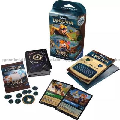 Bild av Disney Lorcana: Azurite Sea (Set 6) - Emerald & Sapphire - Starter Deck