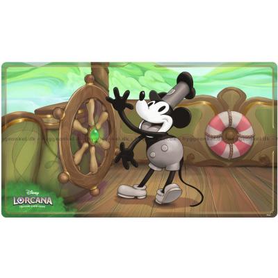 Bild av Disney Lorcana: Mickey Steamboat Willie - Playmat