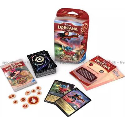 Bild av Disney Lorcana: Reign of Jafar (Set 8) - Ruby & Steel - Starter Deck