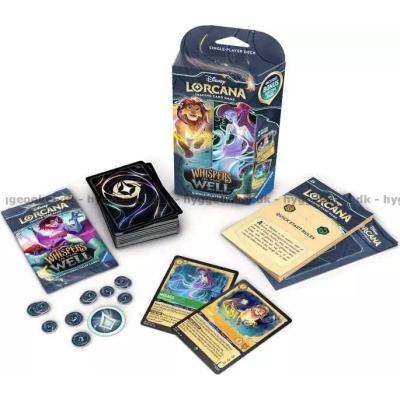 Bild av Disney Lorcana: Whispers In The Well (Set 10) - Amber & Emerald - Starter Deck