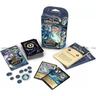 Bild av Disney Lorcana: Whispers In The Well (Set 10) - Sapphire & Steel - Starter Deck