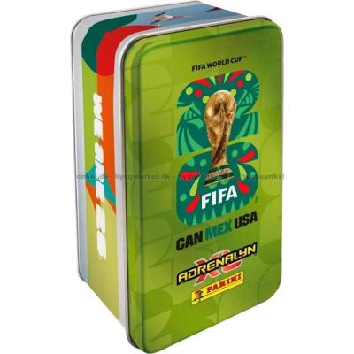 Bild av Panini: World Cup 2026 - Mega Tin (assorterad) sett uppifrån