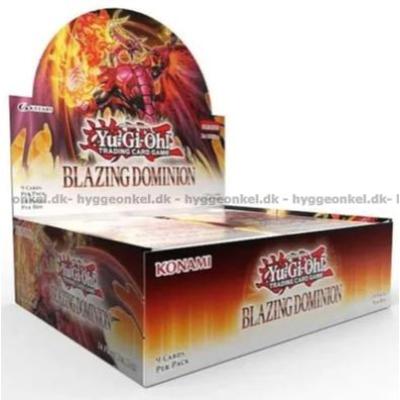Bild av LYNOPRET:Yu Gi Oh! Blazing Dominion - Booster Pack sett ovanifrån
