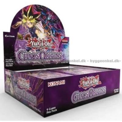 Bild av Yu-Gi-Oh! Chaos Origins - Booster Pack sett ovanifrån