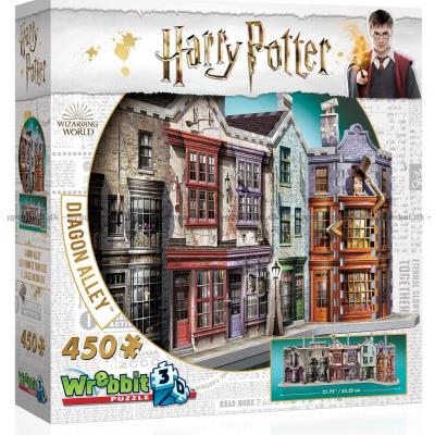 3D: Harry Potter - Diagongränden, 450 bitar