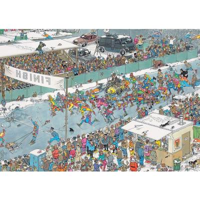 Bild av Skridskotävling, 1000 bitar