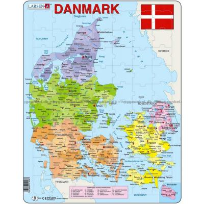 Danmark - Danska - Rampussel, 70 bitar