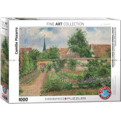 Pissarro: Örtträdgården, 1000 bitar