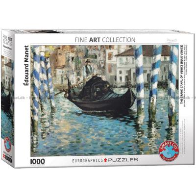 Manet: Canal Grande i Venedig, 1000 bitar