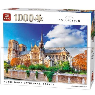 Notre Dame i Paris, Frankrike, 1000 bitar