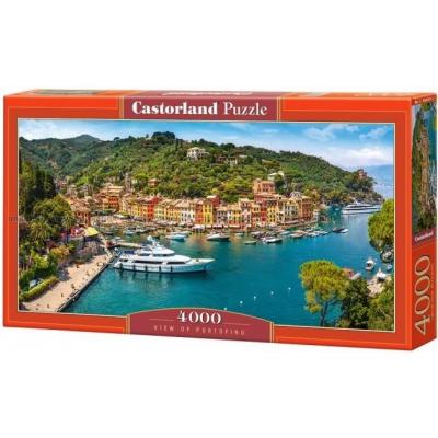 Utsikt över Portofino, 4000 bitar