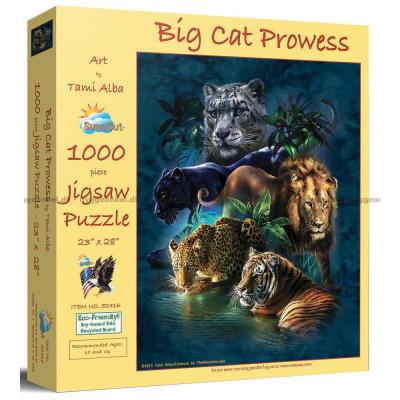 Alba: Stora katter, 1000 bitar