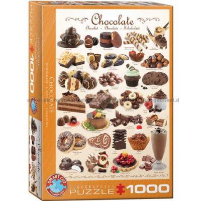 Choklad, 1000 bitar