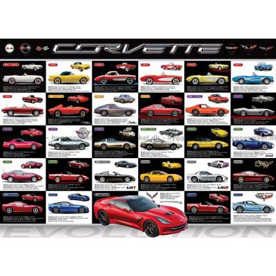 Bild av Amerikanska bilar: Corvette Evolution, 1000 bitar