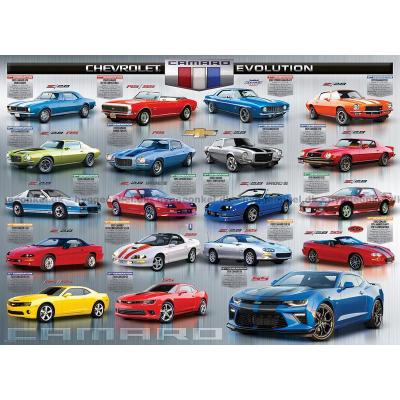 Bild av Amerikanska bilar: Chevrolet Camero Evolution, 1000 bitar