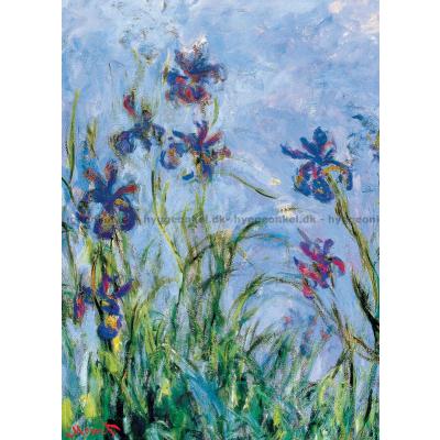 Bild av Monet: Irisar, 1000 bitar