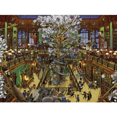 Bild av Oesterle: Biblioteket, 1500 bitar