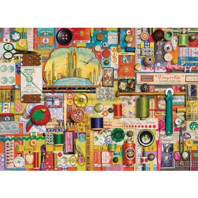 Bild av Davies: Sysaker - Collage, 1000 bitar