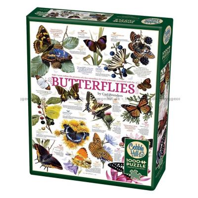 Citat: Fjärilar, 1000 bitar