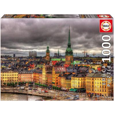 En titt på Stockholm, 1000 bitar