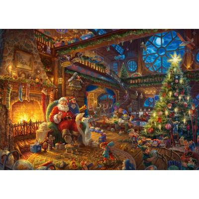 Bild av Kinkade: Jultomten - hjälp, 1000 bitar