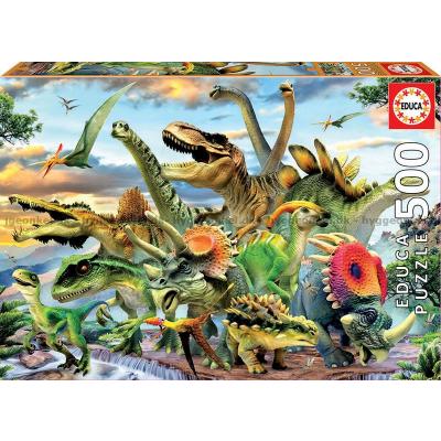 Robinson: I dinosauriernas värld, 500 bitar