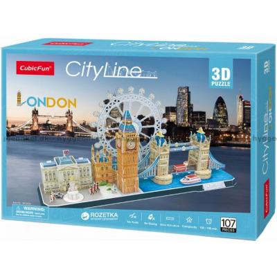 3D: London, 107 bitar