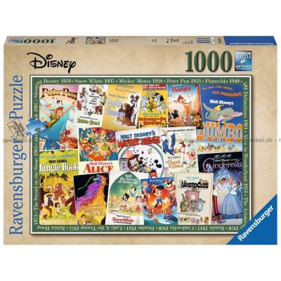 Disney: Poster - Vintage, 1000 bitar