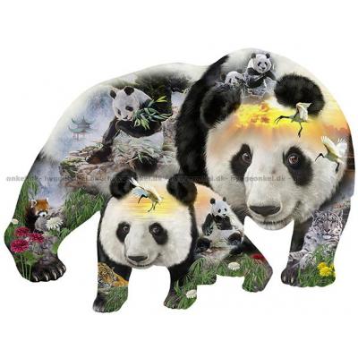 Panda - Format motiv, 1000 bitar