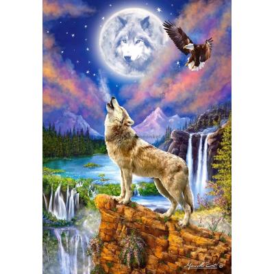 Bild av Corti: Vargar - Natt, 1500 bitar