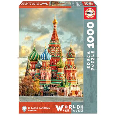 Moskva: Vasilijkatedralen, 1000 bitar
