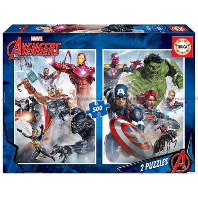 Marvel: Avengers - Hjältar, 2x500 bitar