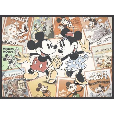Bild av Disney: Musse Pigg - Collage, 500 bitar