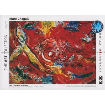 Chagall: Musikens triumf, 1000 bitar