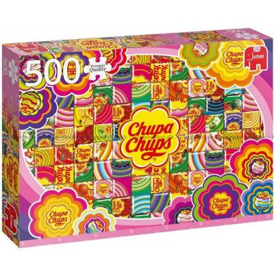 Chupa Chups klubbor: Färgglada, 500 bitar