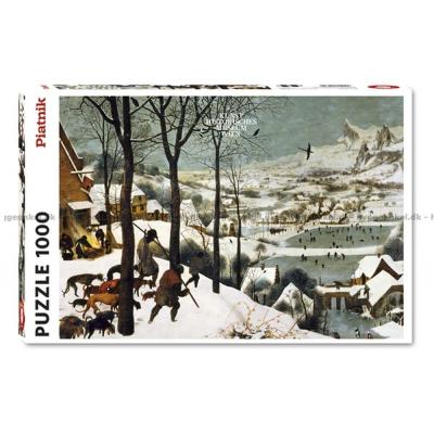Brueghel: Jägarna i snön, 1000 bitar