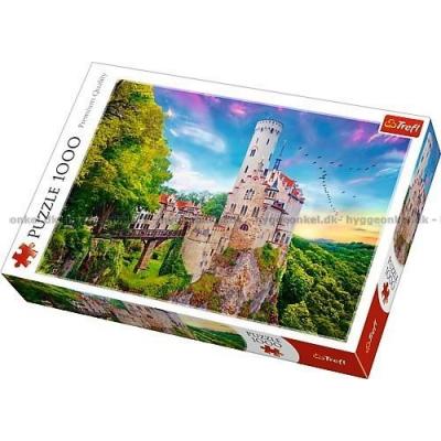 Tyskland: Lichtenstein slott, 1000 bitar