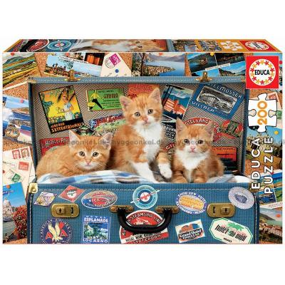 Cuddiford: Katter på resa, 200 bitar